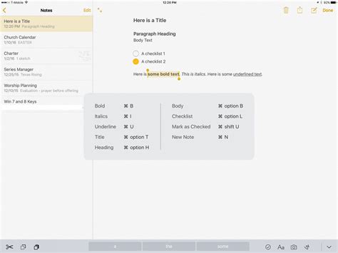 Ipad pro keyboard shortcuts goodnote - delightmopla