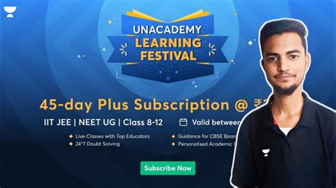 Special Offer For My Students On Unacademy Live Classes On Unacademy