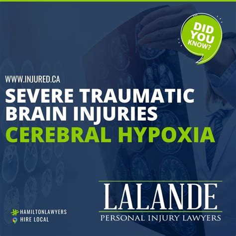 Cerebral Hypoxia After A Traumatic Brain Injury Lalande Personal