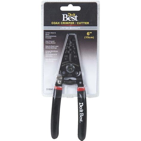 RopeSoapNDope. Do it Best Coax Crimping Tool And Cutter