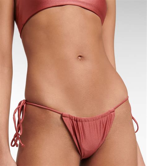 Lana Bikini Bottoms In Pink Jade Swim Mytheresa