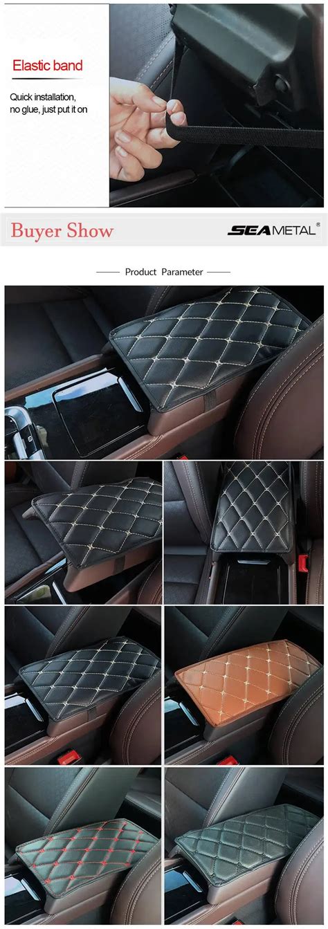 Автомобильная накладка на подлокотник автоматическое хранение коробки ...