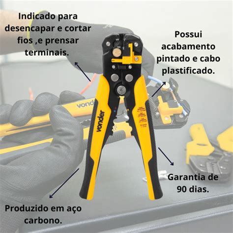 Alicate Decapador Crimpador De Fios Profissional Oferta Frete Gr Tis