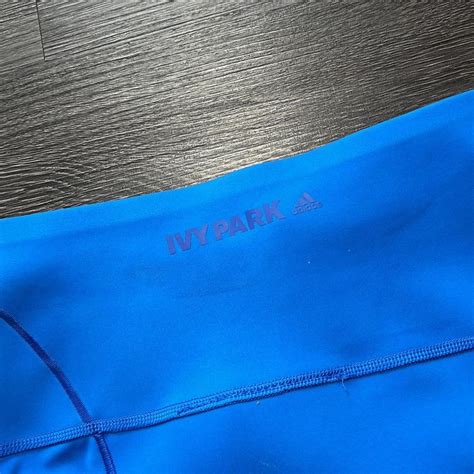 IVY PARK ROYAL BLUE LEGGINGS WORN ONCE - Depop