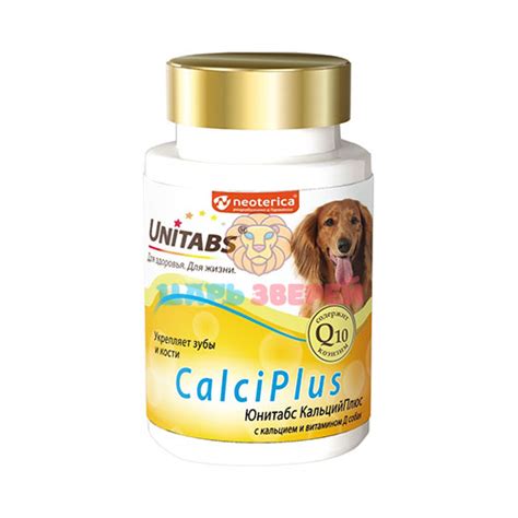 Unitabs (Юнитабс) - CalciPlus для укрепления зубов и костей, 100 ...