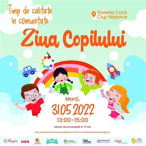 Ziua Copilului Mai Mai Ziua Copilului I Like Cluj