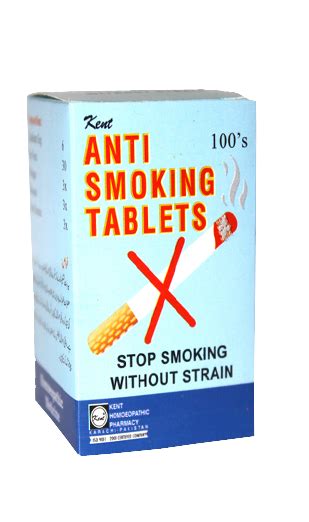 Anti Smoking Tablets By Kent Pharma Online Homoeopathic Store