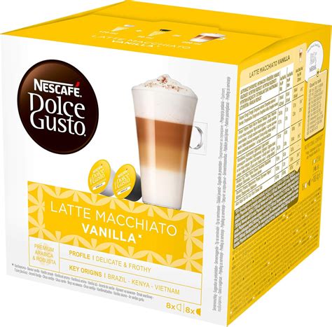 Nescaf Dolce Gusto Latte Macchiato Vanilla Capsules Servings