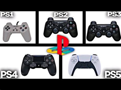 Playstation Controller Evolution Ps Vs Ps Vs Ps Vs Ps Vs Ps Youtube