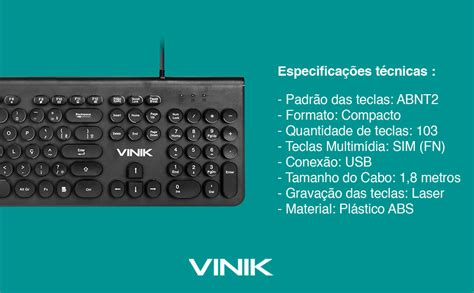 Teclado MultimÍdia Usb Dynamic Circle Abnt2 Teclas Redondas Cabo Usb 18m Dc120r Vinik