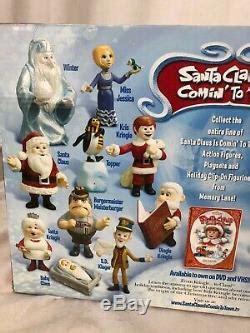 Santa Claus Is Coming To Town Figures (winter & Friends With Bonus) Rare Nrfb