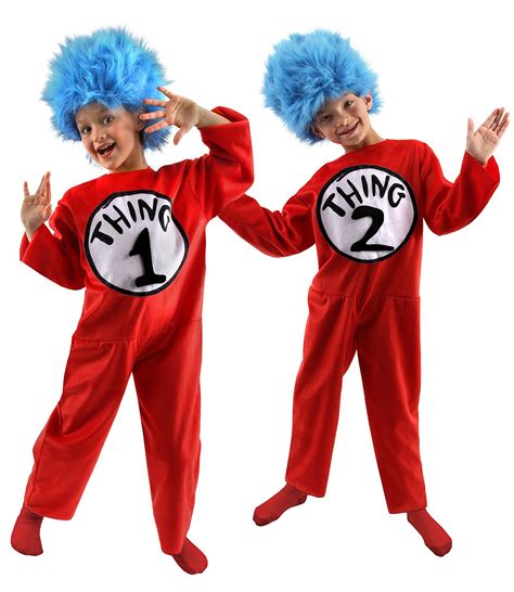 √ Thing 1 And Thing 2 Costumes Toddler