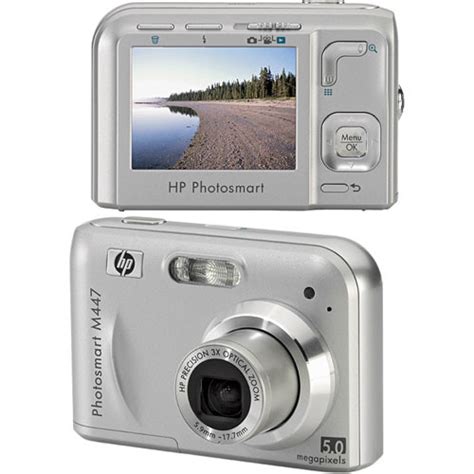 HP Photosmart M447 Digital Camera L2502A B&H Photo Video