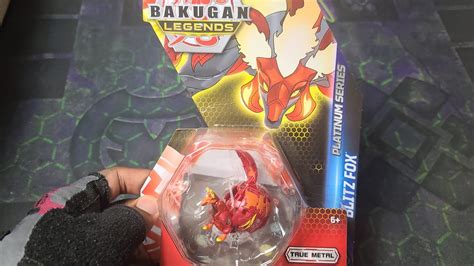 Bad Ss Firefox New Bakugan Legends Platinum Series Pyrus Blitz Fox