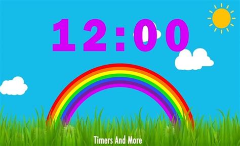 12 minute timer