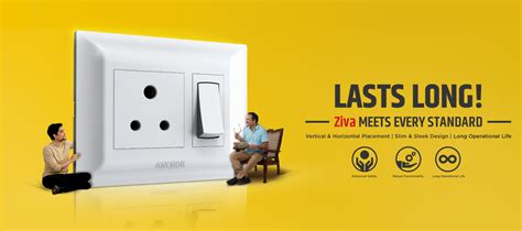 Anchor Ziva Modular Switch Socket 2M 1 Way At Rs 13 Piece In Nagpur