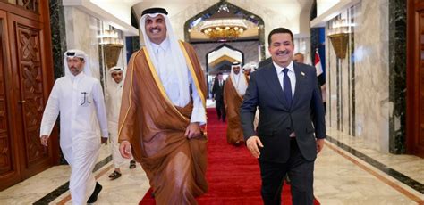 The Emir of Qatar arrives in Baghdad on an official visit | Search 4 Dinar