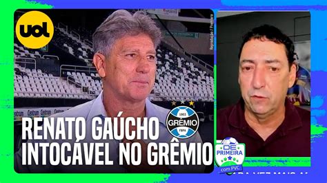 GRÊMIO NUNCA SE COGITOU A DEMISSÃO DO RENATO GAÚCHO PVC REVELA