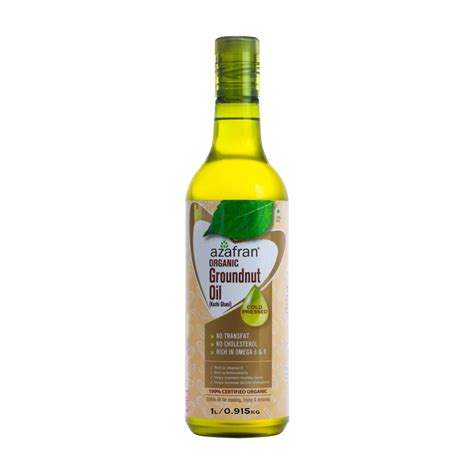 Organic Groundnut Oil Cold Pressed 1ltr Sustainkart