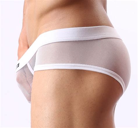Pack Sexy Men S Sheer Briefs Underwear Soft Mesh Panty Lingerie Briefs Pants Ebay
