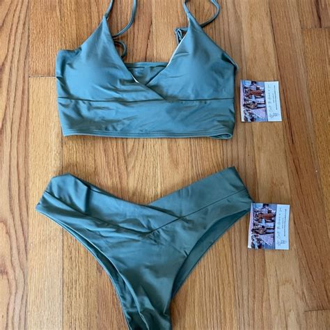 Swim Nwt Sexy Olive Green Bikini Poshmark