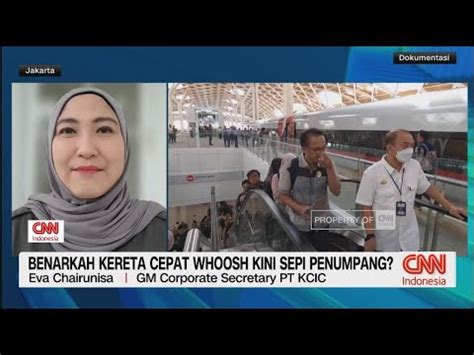 Benarkah Kereta Cepat Whoosh Kini Sepi Penumpang YouTube