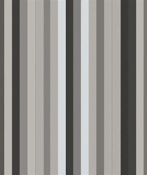 A close up of a striped wallpaper with a black and white stripe ...