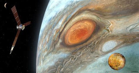 La Sonde Juno Est All E Au Plus Proche De Jupiter