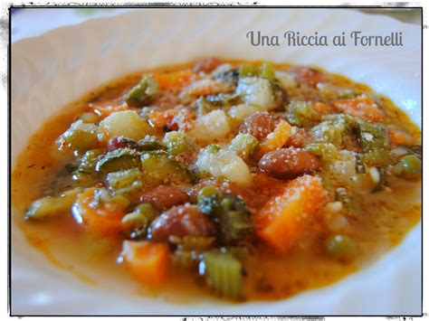 Minestrone Ricetta Tradizionale Una Riccia Ai Fornelli