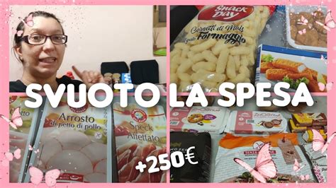 SVUOTA La SPESA EUROSPIN LIDL CONAD E SENZA GLUTINE 250FAMIGLIA