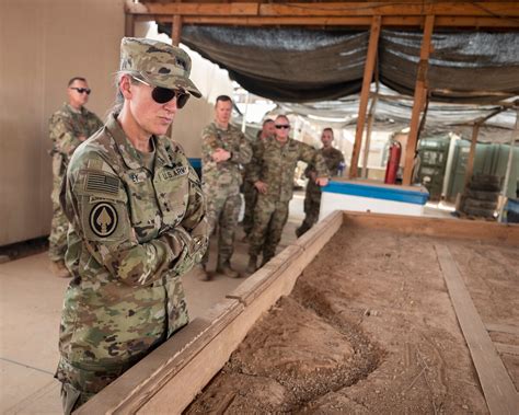 U S Army Maj Gen Jami Shawley Tours Chabelley Airfield After