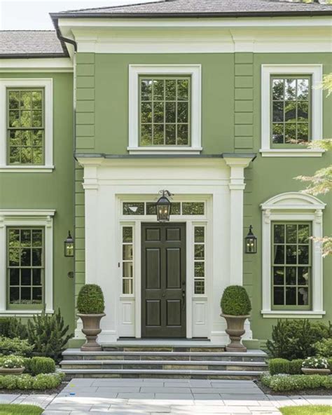 13 Stunning Green Exterior House Colors to Enhance Your Home's Outdoor Charm