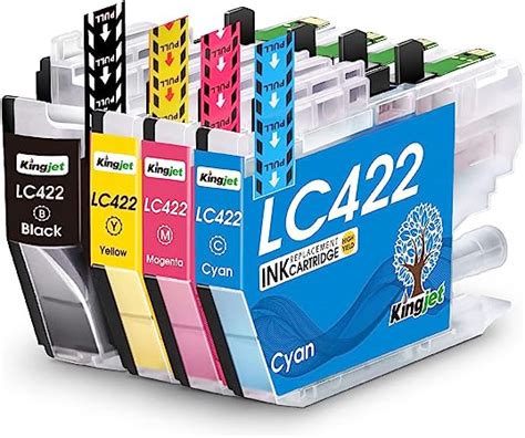 Kingjet Lc Lc Cartouches D Encre Compatible Avec Brother Lc