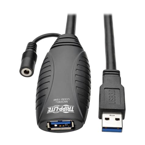 USB 3 0 SuperSpeed Active Extension Repeater Cable USB A M F 15 M