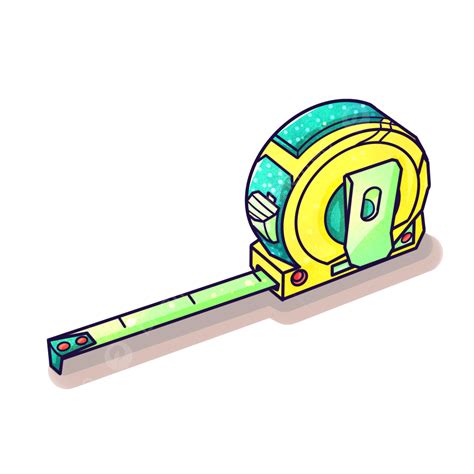 Рисунок рулетки измерительной