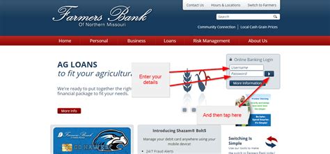 Farmers Bank Of Northern Missouri Online Banking Login | Online Banking