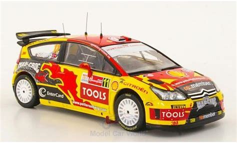 Modellino In Miniatura Citroen C4 WRC 1 43 IXO No 11 Rallye WM Rallye