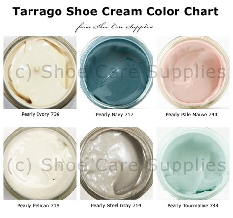 Tarrago Shoe Cream - Pearly Colors