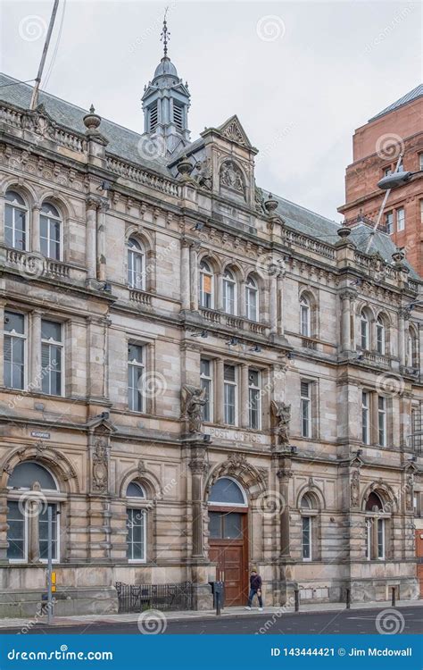 The Old Post Office Buildings At Meadowside In Dundee Scotland