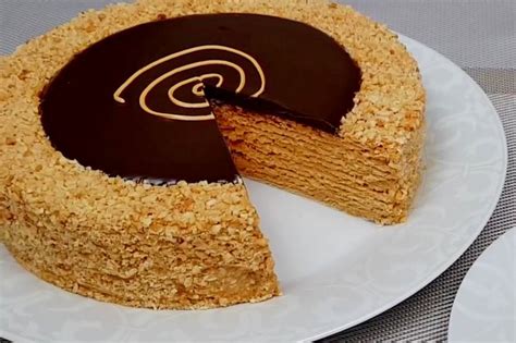 Вафельный торт ☆ рецепт в домашних условиях