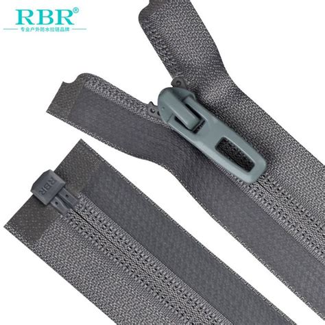 RBR Nylon Zipper Laminated With Reflective Film