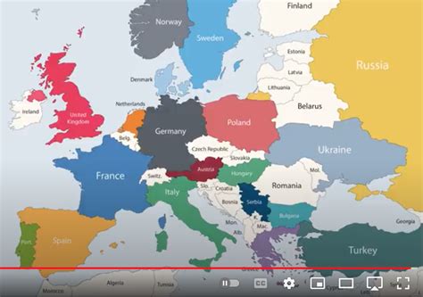 European Wars Redrawing Borders Has Been Continuous For Thousand Years ...