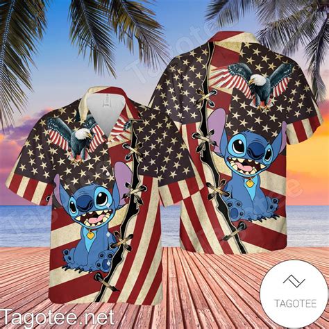 Cute Stitch Hawaiian Shirt Tagotee