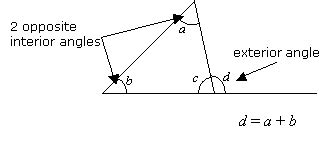 Exterior Angles of a Triangle (solutions, examples, videos) - home ...