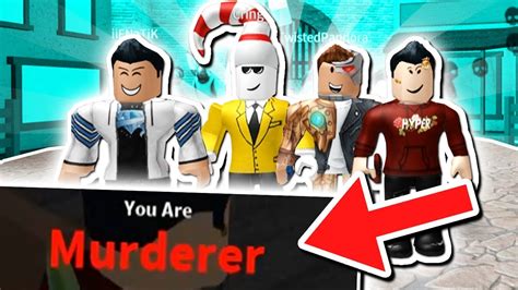 My Luckiest Roblox Murder Mystery 2 Ever Youtuber Only Youtube