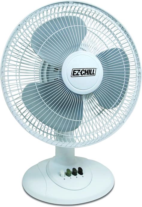 Pelonis Oscillating Table Air Circulation Fan 12 Inch