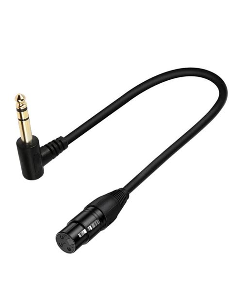 6 35mm 1 4 Inch TRS Male To 3 Pin XLR Female Balanced Interconnect Cable