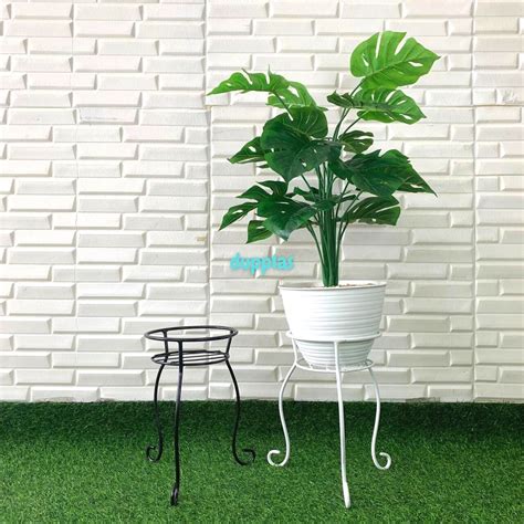 Jual Pohon Daun Monstera Tapak Gajah X Artificial Pot Tawon Planter