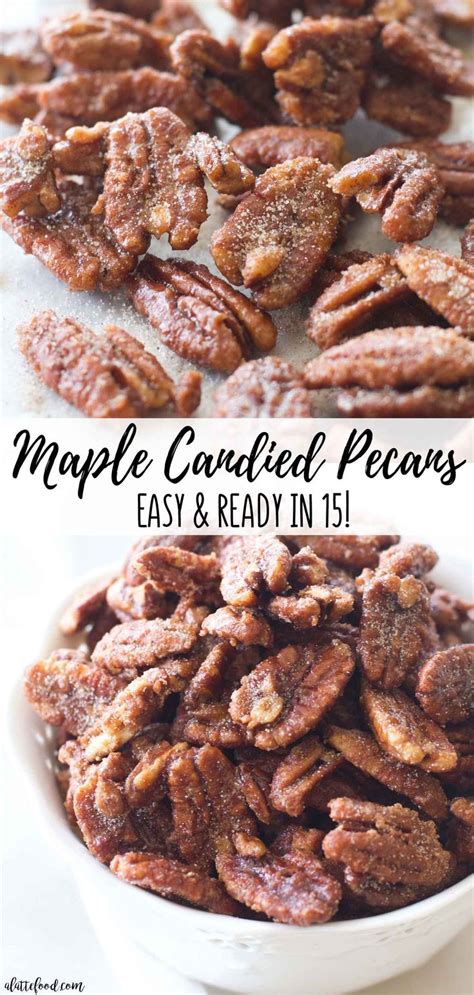 Maple Syrup Recipes Nut Recipes Snack Recipes Cooking Recipes Snacks Maple Syrup Candy