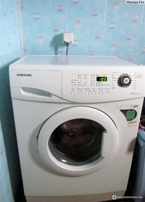 Samsung WF6450N7W - «Прекрасная машинка!» | отзывы